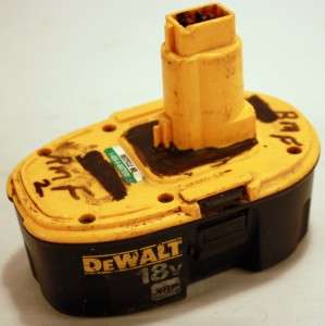 Dewalt DW938 18V Reciprocating Saw W/ Battery & Case  