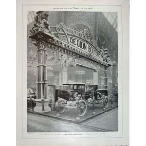   1906 French Motor Car Brouhot Exhibition Dion Bouton