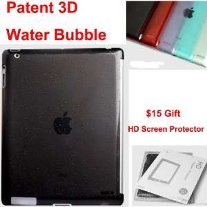  Rock 3D Water Bubble Hard Case for iPad 2 / iPad 3 / New 