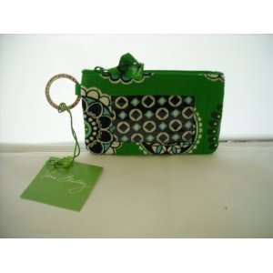  Vera Bradley Zip ID Case Cupcakes Green New Without Tag 