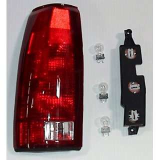  92 94 Gmc Jimmy Tail Light W/Connector Plate LEFT 