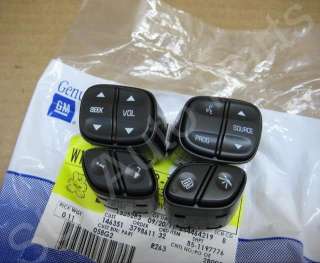 Chevy GMC Silverado SUV Steering Wheel Switch Buttons OEM (C3,80,1,2 