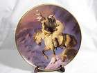 franklin mint spirit of the north wind hermon adams indian