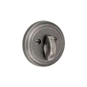  El tovar patio deadbolt (one sided) in antique relic 