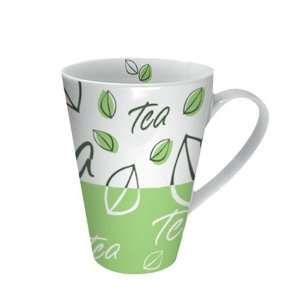  Tracey Porter 0701175 Tea Script Mug   Pack of 4 Kitchen 