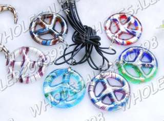 120strands Mix Fashion Lampwork Glass Pendant Necklaces  