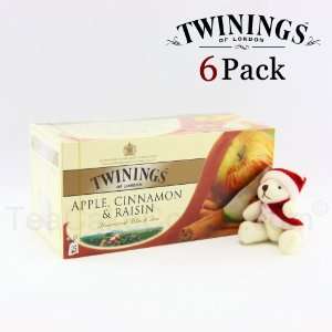 Twinings Black Tea Apple Cinnamon & Raisin Tea / 25 Tea Bags / 50g / 1 