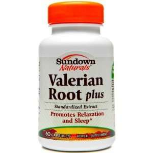  Sundown Naturals  Valerian Root Plus, Standardized, 60 
