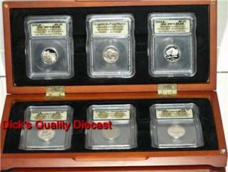   Coin PR70 2004 & 2005 Westward Journey Old & New Nickel Collection