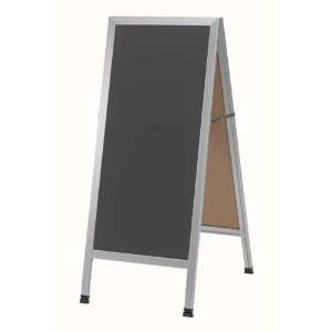  3H x 1.5W Slim A Frame Sidewalk Board, Composition 