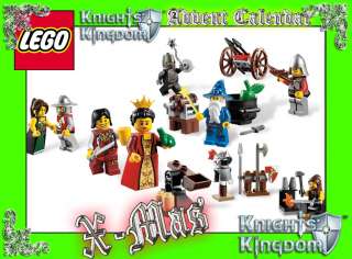 Lego 7952 Advent Calendar KINGDOMS Series 8 Minifigures  