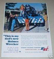 Ernest Holmes 500 Tow Truck My dads new wrecker Ad  