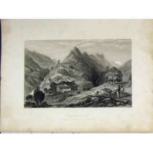  Mountain View C1850 Balsille Steel Engraving Smith