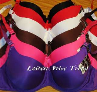   BR9525PD LOT PLAIN FULL CUP UNDERWIRE 40D BOW AT CENTER FRONT  