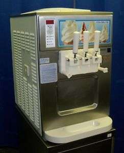 Used Cold Delite 3 Head Countertop Ice Cream Machine UC 931G  