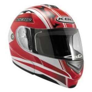    KBC FFR CRUZ RD_WT_BK SM MOTORCYCLE Full Face Helmet: Automotive