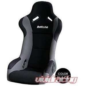  Buddy Club BC08 RSBKSR B Racing Spec Black Regular Bucket Seat 