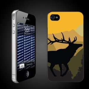  Hunting iPhone Design Buck Landscape   CLEAR iPhone Hard 