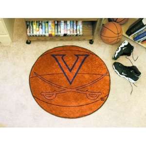  University of Virginia Basketball Rug: Home & Kitchen
