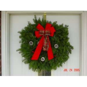  Christmas Wreath decorated: Home & Kitchen