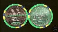 25 MGM Grand De La Hoya VS Mayweather 5/07 Vegas Chip  