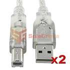 NEW 10 FT USB 2.0 A B CABLE For HP CANON DELL PRINTER