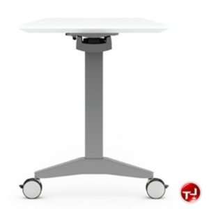   24 x 60 Mobile Flip Top Conference Training Table: Office Products