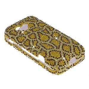 Leopard HTC G1 GOOGLE PHONE CRYSTALS BLING COVER CASE  