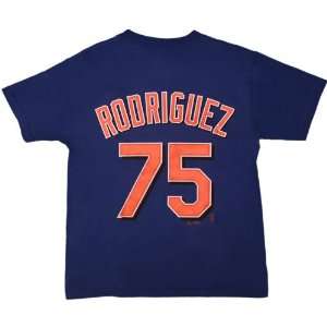  YOUTH Size Medium (10 12) MLB New York Mets Blue Rodriguez 