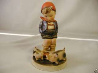 1950s Hummel Figurine   TMK#2   Farm Boy   #66  