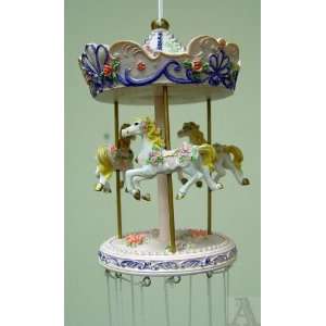  Outdoor Hanging Baby Horse Carousel Wind Chime Windchime 