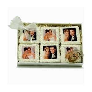 Clear Top Gift Box of 6 Picture Cookies:  Grocery & Gourmet 