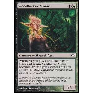   Magic the Gathering Woodlurker Mimic (Foil)   Eventide Toys & Games
