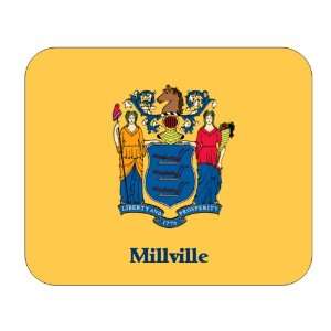  US State Flag   Millville, New Jersey (NJ) Mouse Pad 