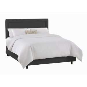  Twin Skyline Premier Black Border Upholstered Bed 