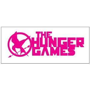  Hunger Games Design 2 Sticker Decal Pink 