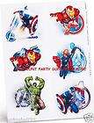 The Avengers Marvel Heroes Temporary Tattoos Party Favo