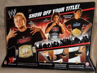 WWE Championship Toy Belt Spinning Version Mattel New in Box  