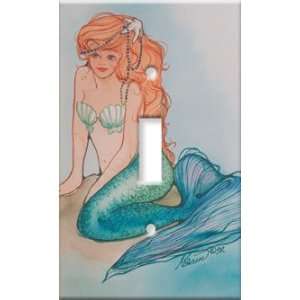  Switch Plate Cover Art Mermaid Children / Infants S