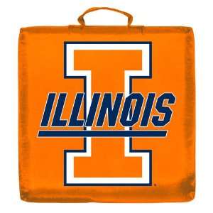  Illinois Fighting Illini Team Logo Stadium Cushion: Sports 