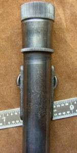 antique WWII era Weaver Model 330 3/4 2.75? X rifle scope tapered 