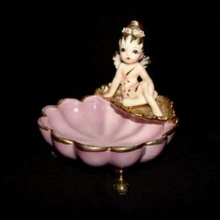 Vintage Josef Pixie Fairy Sprite Soap or Trinket Dish  