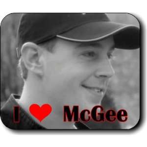  NCIS I Heart McGee Mouse Pad 