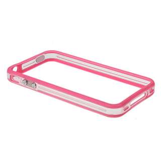 Bumpers rubber/crystal clear for Iphone 4 PACK OF 6!!!!  