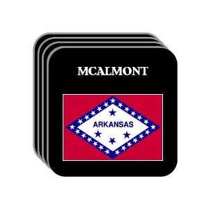  US State Flag   MCALMONT, Arkansas (AR) Set of 4 Mini 
