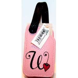  Initially Hers Pink Letter W Cell Phone Case Holder By 
