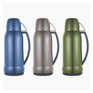  Thermos Glass Vacuum Insulated 17oz Arc Beverage Bottle 