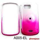 Samsung Moment M900 Pink Flower White Hard Case Cover  