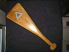 One of a Kind Antique 1952 Triangle Fraternity Paddle, Handed Painted 