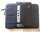 INCASE Coated Canvas Sleeve  Black For MacBook Pro 15 CL55246 NEW